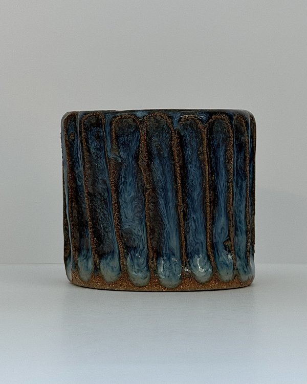 Ribbed Tumbler — Waved Oceanic